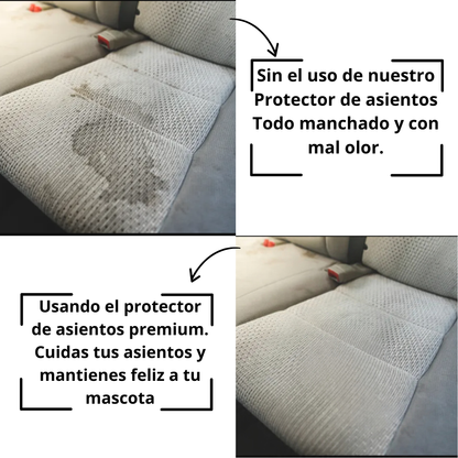 Protector Premium para Asientos de Auto | Antifluido, Antipelusa y Antidesgaste